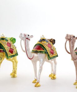 TTT Swarovski Taşlı Tekli Deve Figürü Model 7