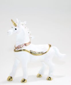 TTT Swarovski Taşlı Tekli Unicorn Figürü