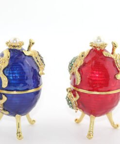 TTT Swarovski Taşlı Tekli Yumurta Model 3