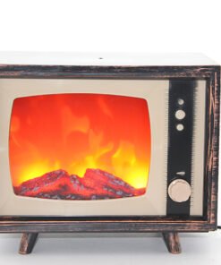 TTT TV Tasarımlı Ledli Şömine Lamba