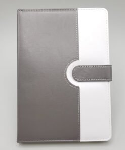 TTT Tarihsiz Ajanda Defter Beyaz Gri Renk