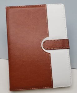 TTT Tarihsiz Ajanda Defter Kahverengi Beyaz Renk