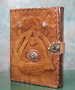 TTT Taşlı Deri Defter Model 1