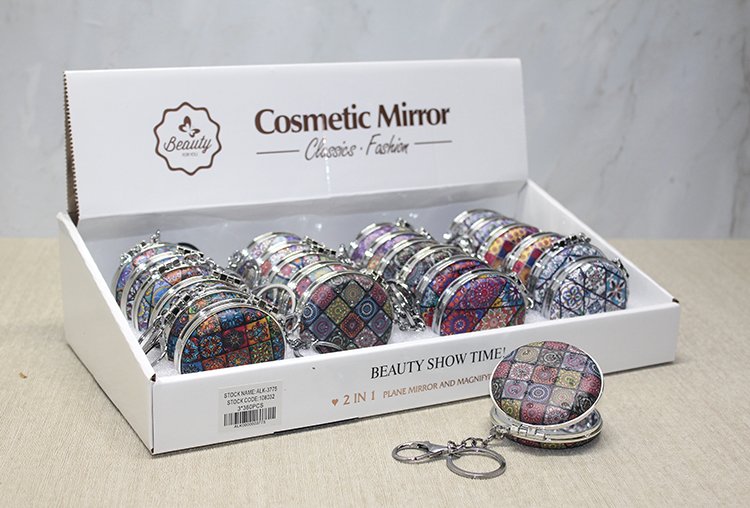 TTT Taşlı El Aynası Anahtarlık Model 10