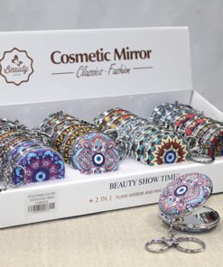 TTT Taşlı El Aynası Anahtarlık Model 2