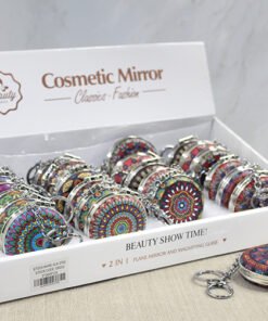 TTT Taşlı El Aynası Anahtarlık Model 4