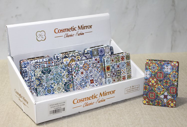 TTT Taşlı El Aynası Dikdörtgen İnce Model 3