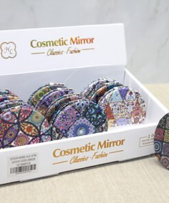 TTT Taşlı El Aynası Yuvarlak İnce Model 1