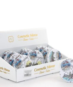 TTT Taşlı İstanbul Tasarımı El Aynası İnce Model 12