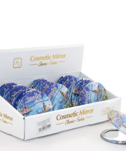 TTT Taşlı İstanbul Tasarımı El Aynası İnce Model 16