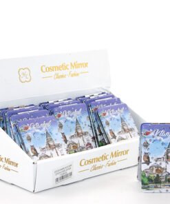 TTT Taşlı İstanbul Tasarımı El Aynası İnce Model 24