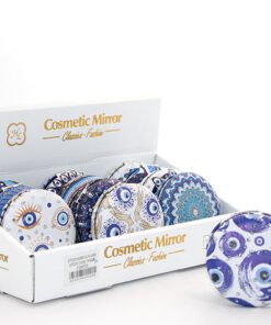 TTT Taşlı İstanbul Tasarımı El Aynası Kalın Model 3