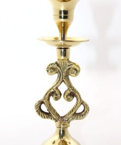 TTT Tekli Pirinç Şamdan Model 5