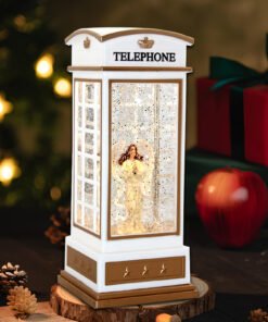 TTT Telefon Kulübeli Işıklı Müzikli Kar Küresi