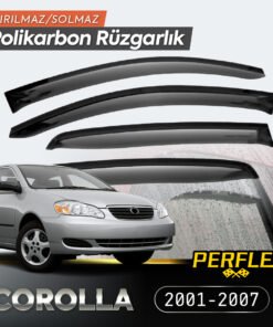 TTT Toyota Corolla 2001-2007 Cam Rüzgarlığı V2 Düz