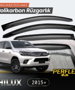 TTT Toyota Hilux 2015+ Cam Rüzgarlığı V2 Düz