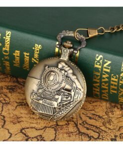 TTT Tren Temalı Köstekli Saat