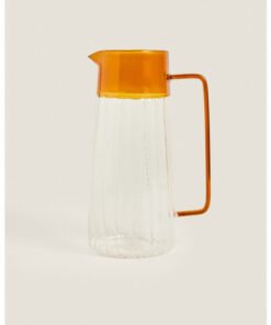 TTT Turuncu Detaylı Cam Sürahi 1600 ml