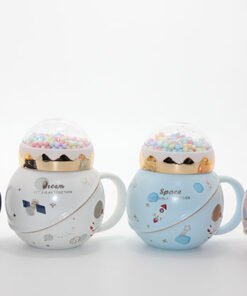 TTT Üstü Renkli Toplu Porselen Kupa Bardak