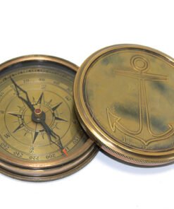 TTT Üzeri Çapa İşlemeli Pirinç Kullanışlı Pusula