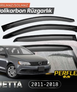 TTT VW Jetta 2011-2018 Cam Rüzgarlığı V2 Mugen