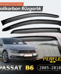 TTT VW Passat B6 2005-2010 Cam Rüzgarlığı V2 Düz