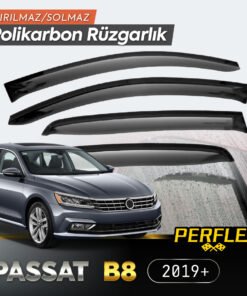 TTT VW Passat B8 2019+ Cam Rüzgarlığı V2 Düz
