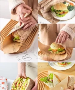 TTT Vintage Gazete Desenli Sunum Kağıdı 50 Adet