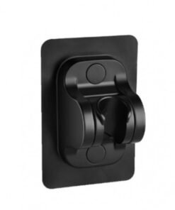 TTT Yapışkanlı Duş Başlığı Tutucu Ayarlı Siyah