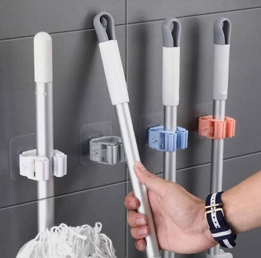 TTT Yapışkanlı Mop Tutucu Seti 4 Adet
