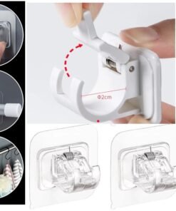 TTT Yaylı Boru ve Kablo Düzenleyici Halka Kendinden Yapışkanlı 2 li