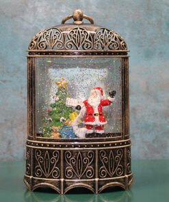 TTT Yılbaşı Temalı Işıklı Müzikli Kar Küresi Model 4