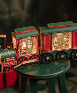 TTT Yılbaşı Trenli Işıklı Müzikli Kar Küresi