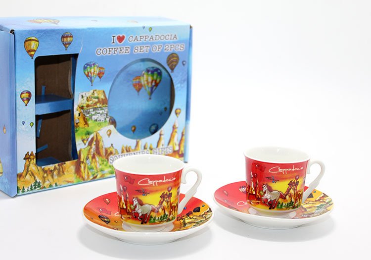 TTT Yöresel İkili Fincan Seti Model 1