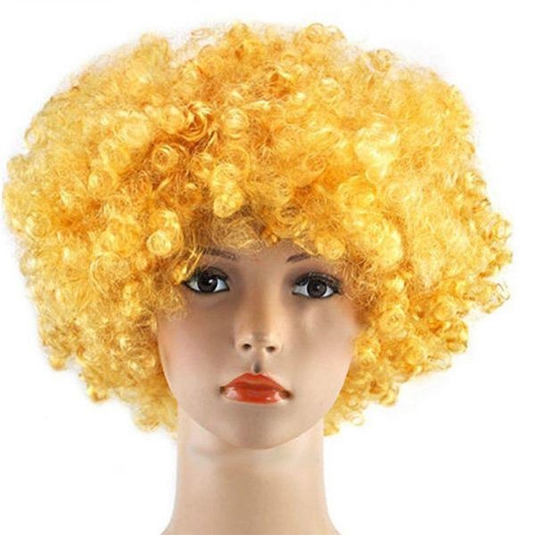 TTT altın renk bonus peruk